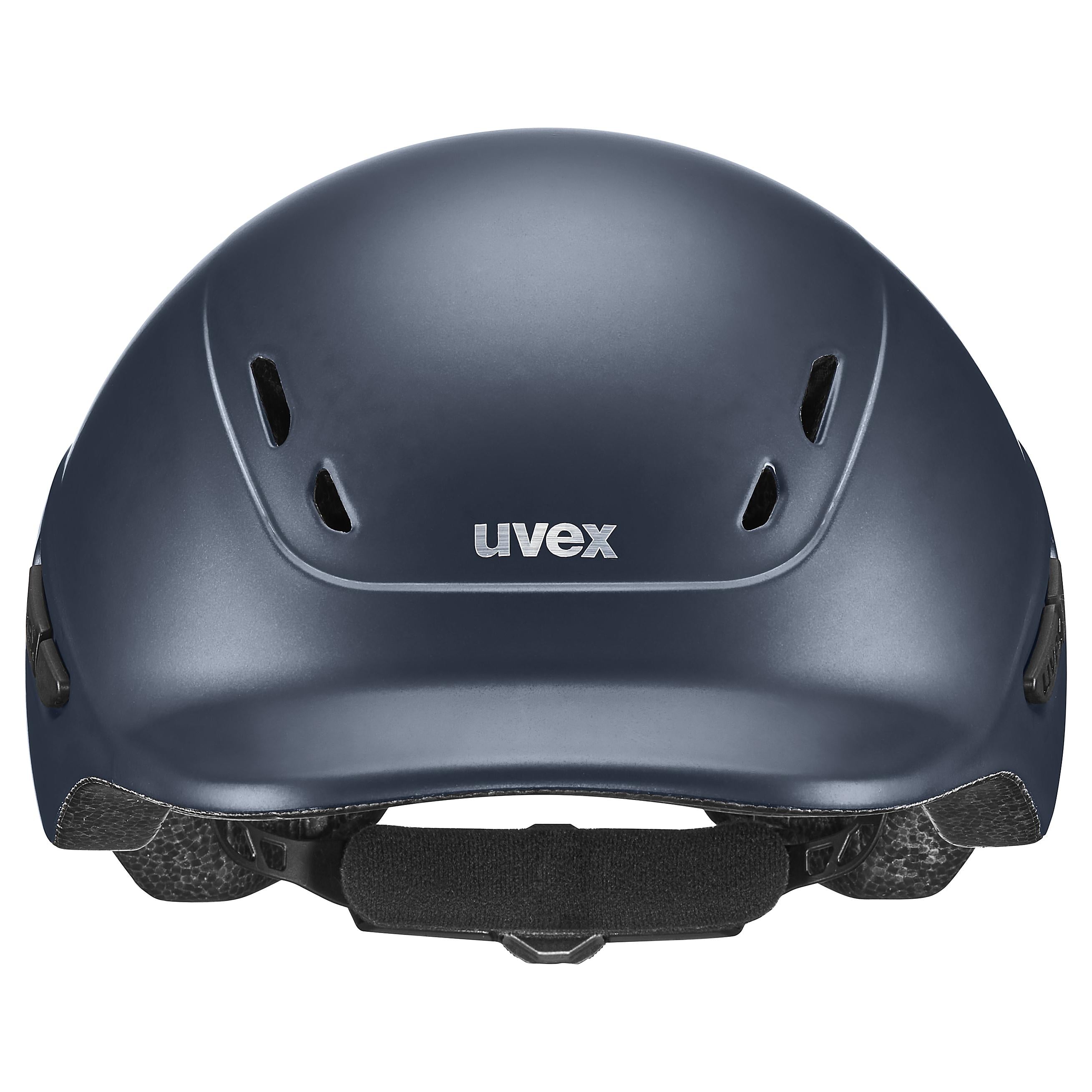 Uvex - Mattamerensininen - Säädettävä lasten ratsastuskypärä koko 49-54 cm
